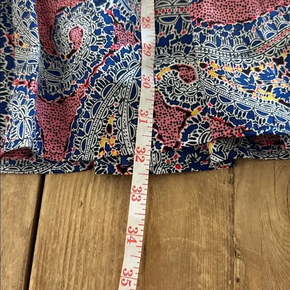 J. Crew Paisley Silk Dress 00P - Picture 7 of 7